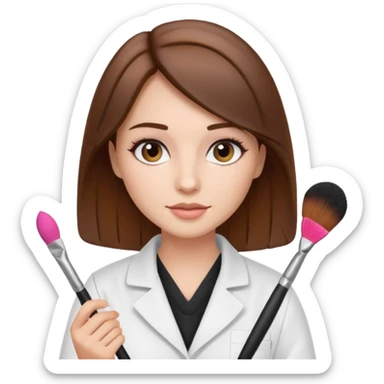 makeup artist sticker
