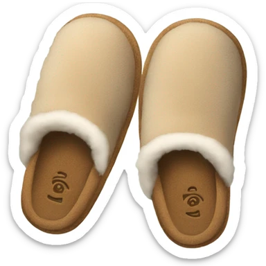 UGG slippers  sticker