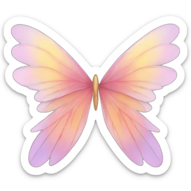 fairy wings sticker