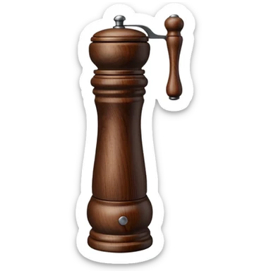 Pepper mill sticker
