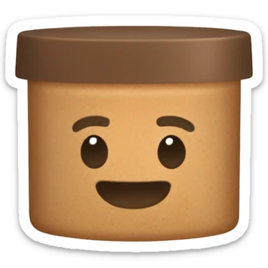 light brown body scrub pot sticker