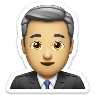 job interview sticker