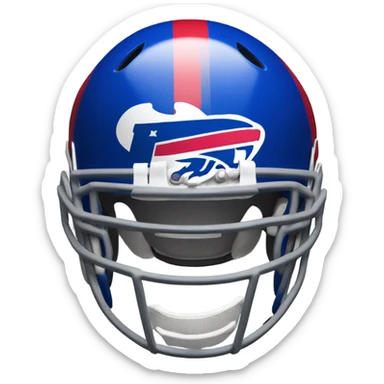 Bills helmet sticker