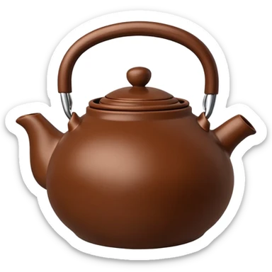 Tea-pot sticker