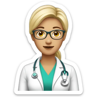 medical secretary sticker