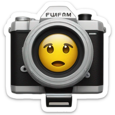 35mm film Fujifilm sticker