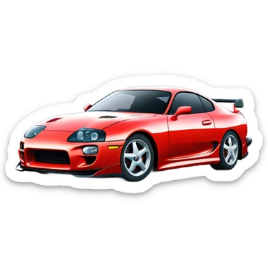 toyota supra mk4 sticker