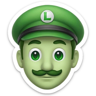 Luigi sticker