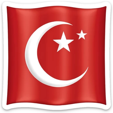 Ottoman Empire Flag sticker