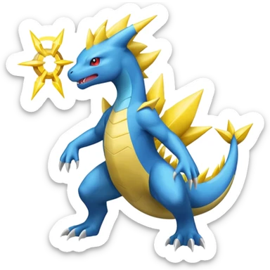 Electrike-Manectric-Salamence-fusion (full body) sticker