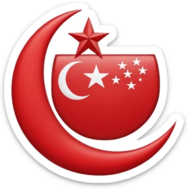 Ottoman Empire Flag sticker