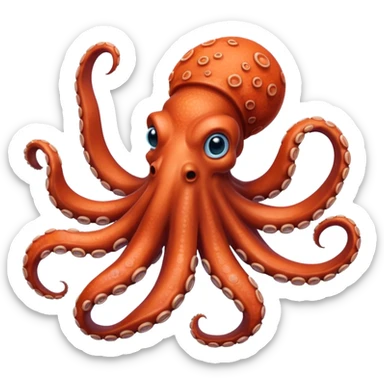 Octopus sticker