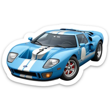 Ken miles’ ford gt 40 sticker