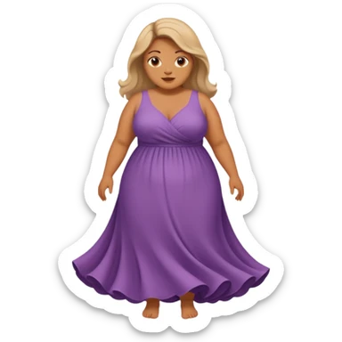 Proibido mulher obesa sticker