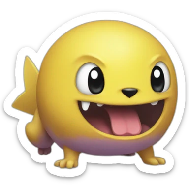 Weird pokemon sticker