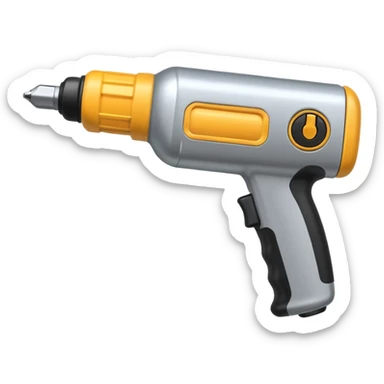  screwdriver on an electric device sticker