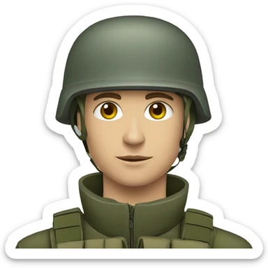 Military operator Ukraine armed forces sticker