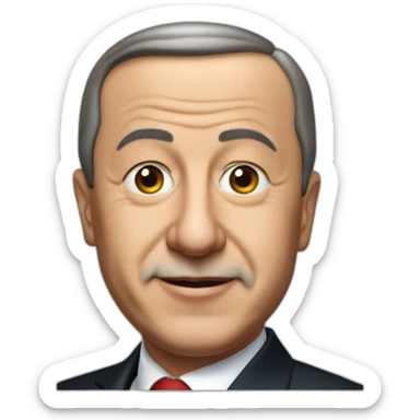 Dil çıkaran göz kırpan tayyip erdoğan sticker