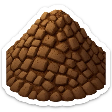 sweeping shit under the carpet sticker