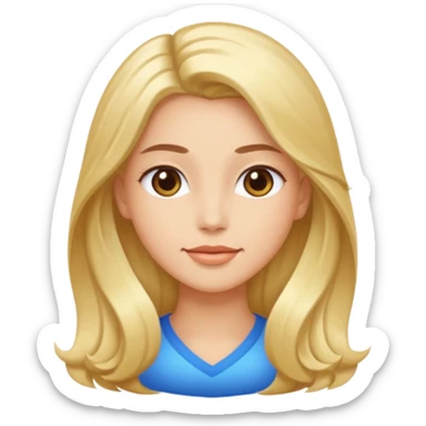 Hair and skin beauty with biotin, zinc and vitamins. sticker