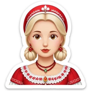 polish patriot woman poland sticker