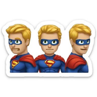 mathieu créateur de superhote.com sticker