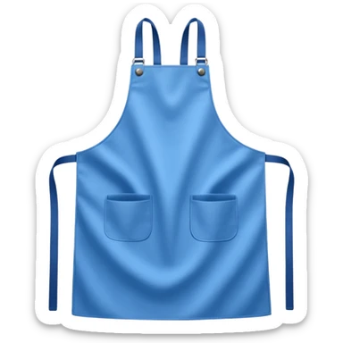 a cooking apron emoji sticker
