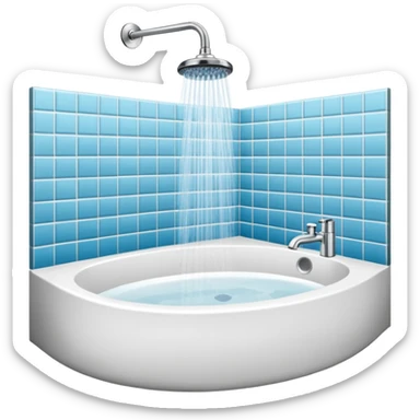 Bath Shower sticker