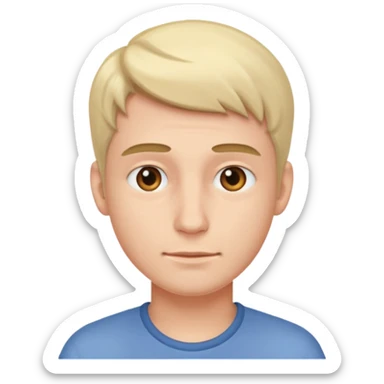 Tender Portrait male sticker