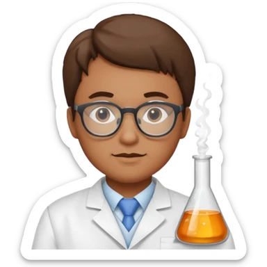 Show me a theoretical chemist sticker