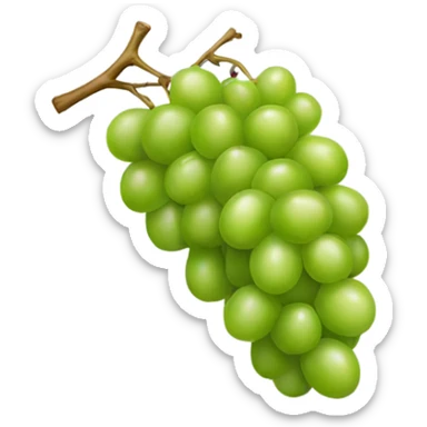 Green grapes sticker