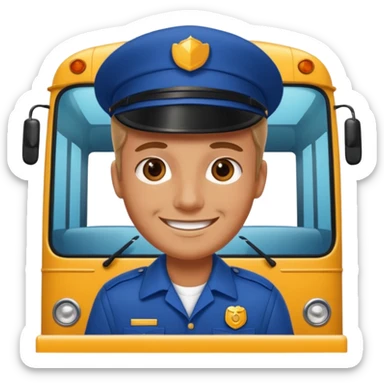 Bus Driver sticker