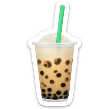 boba tea sticker