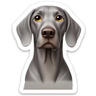 Weimaraner sticker