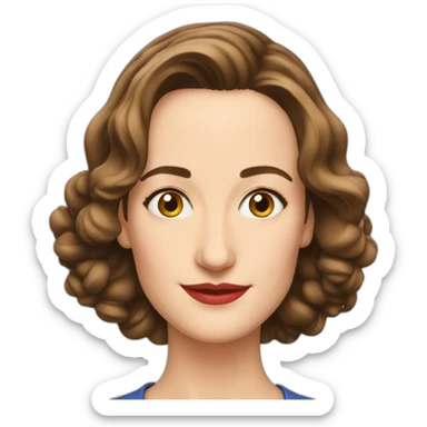 Camille Cottin french actress sticker