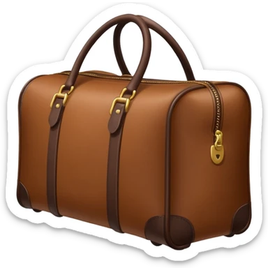 Create a travel bag emoji sticker