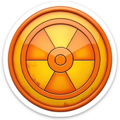 Nuclear Symbol sticker