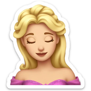 Aurora sleeping beauty sticker