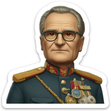 Josip broz tito sticker