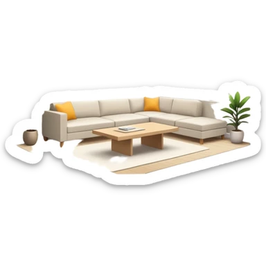 MODERN APARTMENT sticker