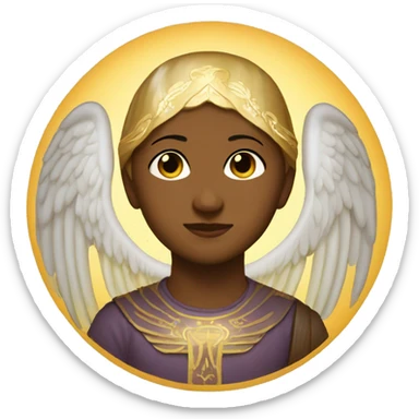Orthodox Icon archangel  sticker
