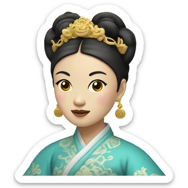 Ming Dynasty Princess  sticker
