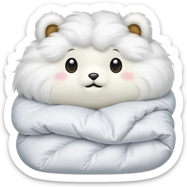 Duvet  sticker