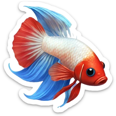 Betta fish food sticker