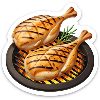 one Grilled Chicken breast sticker