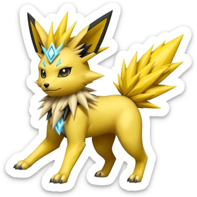 Zeraora-Joltik-Jolteon-fusion sticker