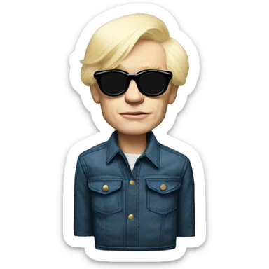andy warhol sticker