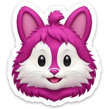 Emoji of labubu sticker