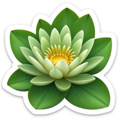 I want a emoji of water lily sticker