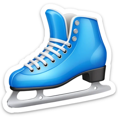 ice skates blade guard sticker